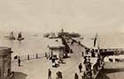 Jetty entrance and way to Marine Palace [Albumin c1890s]